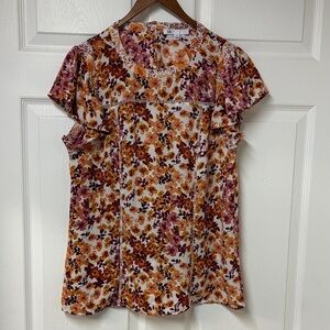 DR2 Fall Short Sleeve Blouse - Size M